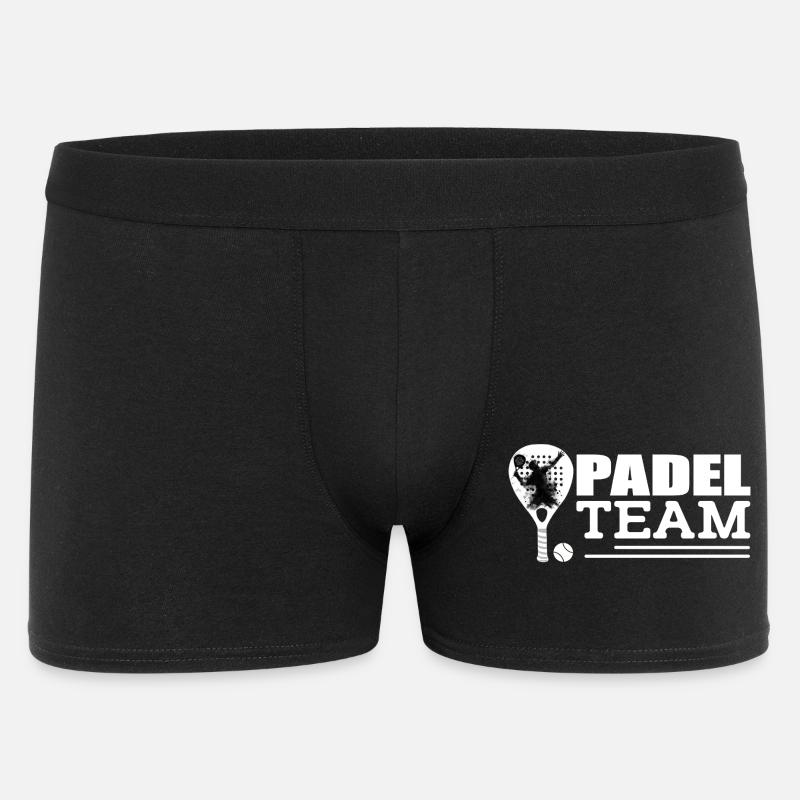 Padel - Männer Boxer Shorts - Schwarz