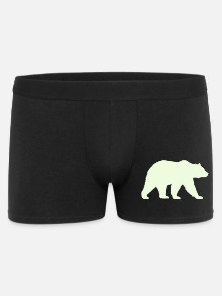 grizzly_baer- - Men's Boxer Shorts - black