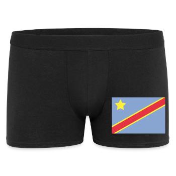 Congo flag - Men's Boxer Shorts - black - Front