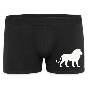 Lion - Boxer Homme - noir - Devant