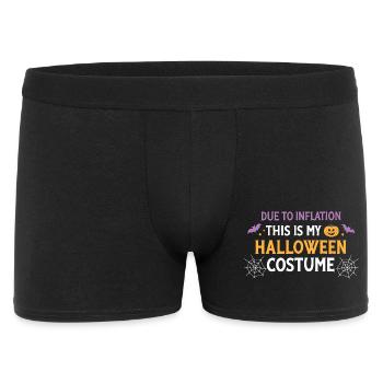 Kostüm-Halloween-Inflation - Männer Boxer Shorts - Schwarz - Vorne