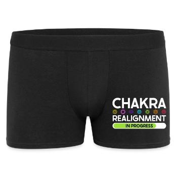 Chakra Alignment - Energy in Flow - Men's Boxer Shorts - black - Front
