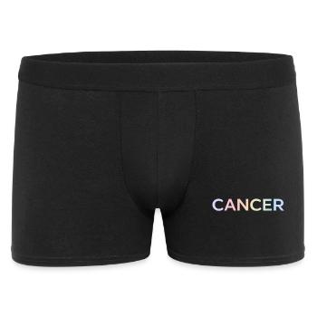 Pastel Cancer Awareness Letters - Men's Boxer Shorts - black - Front