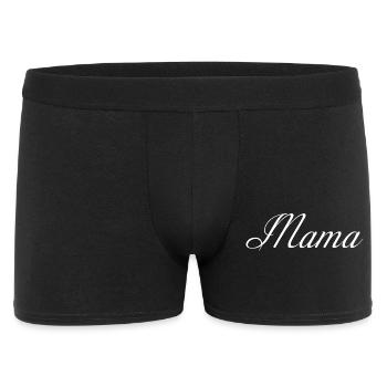 Mama Script Élégance - Boxer Homme - noir - Devant