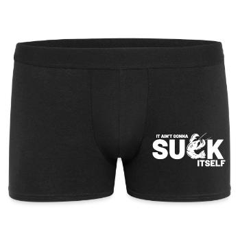 Ain't Gon't Suck Self Tee - Männer Boxer Shorts - Schwarz - Vorne