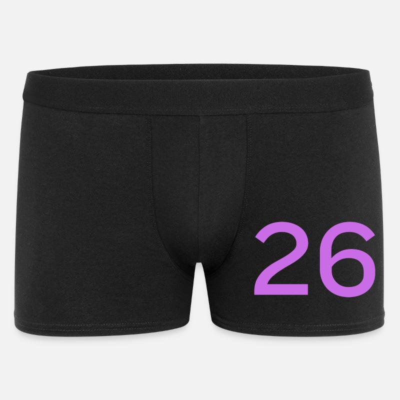 26 - Boxer Homme - noir