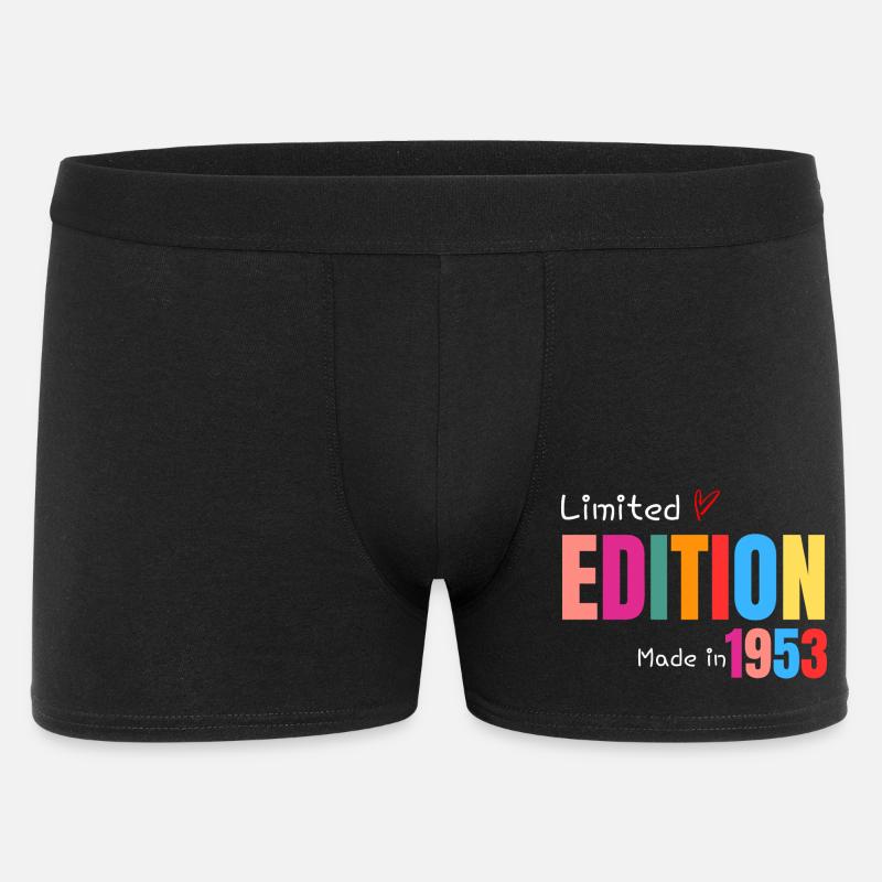 Limitierte Auflage Hergestellt 1953 - Männer Boxer Shorts - Schwarz
