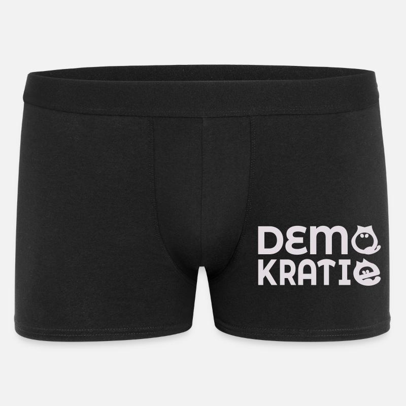 Cat Democracy - Men's Boxer Shorts - black