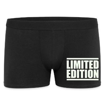 Limited Edition Uppercase - Men's Boxer Shorts - black - Front