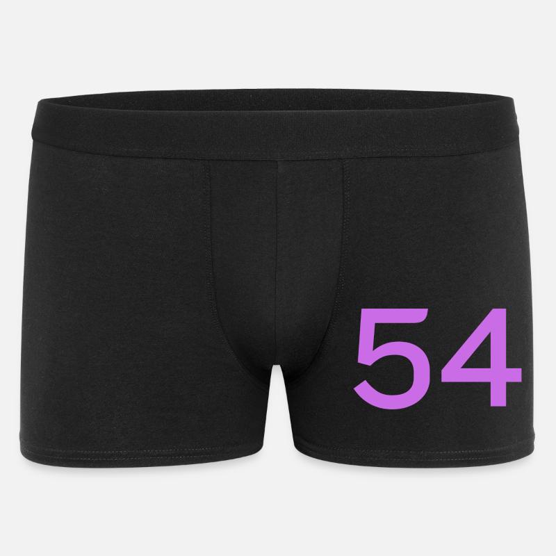 54 - Männer Boxer Shorts - Schwarz