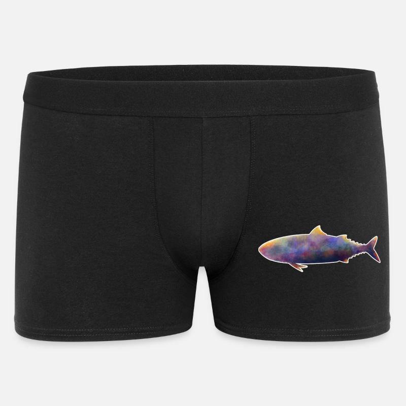 Mackerel.1 - Men's Boxer Shorts - black