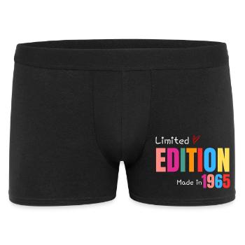 Limitierte Auflage Hergestellt 1965 - Männer Boxer Shorts - Schwarz - Vorne