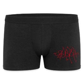Das Realste Zürich Souvenir - Männer Boxer Shorts - Schwarz - Vorne