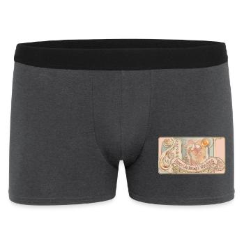 Danse comme si personne ne regardait - Boxer Homme - charbon - Devant