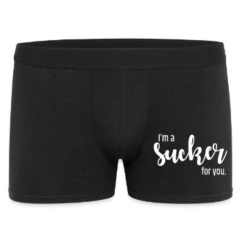 Scénario de Sucker for You - Boxer Homme - noir - Devant