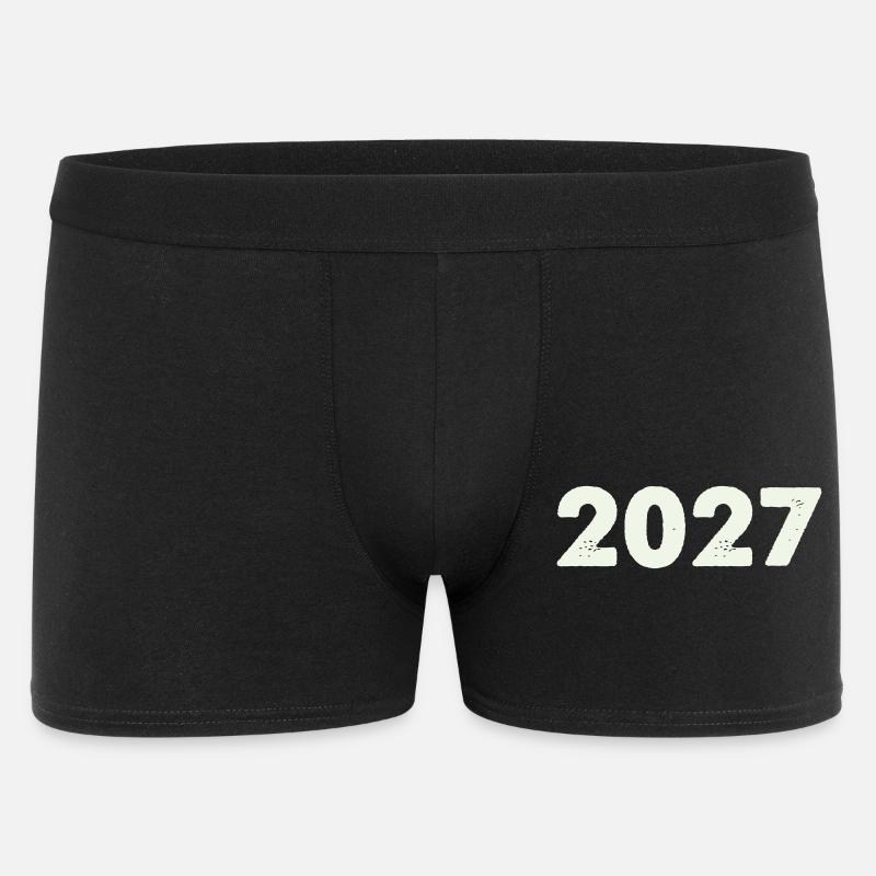 2027 - Männer Boxer Shorts - Schwarz
