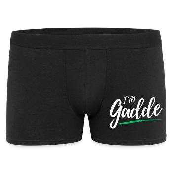 Im Gadde – Logo Hell - Boxer Homme - noir - Devant