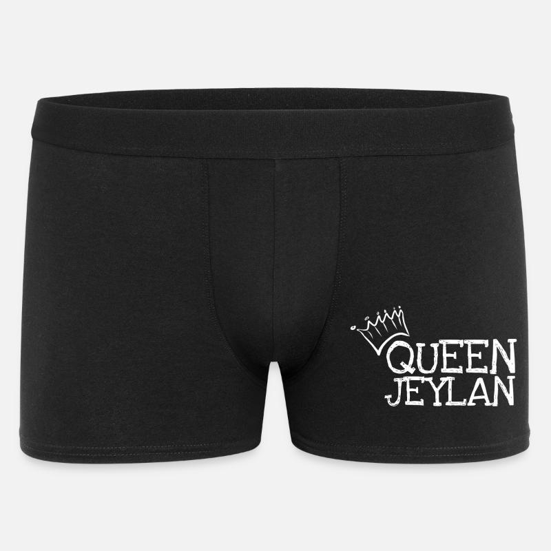 Influencer Jeylan - Männer Boxer Shorts - Schwarz