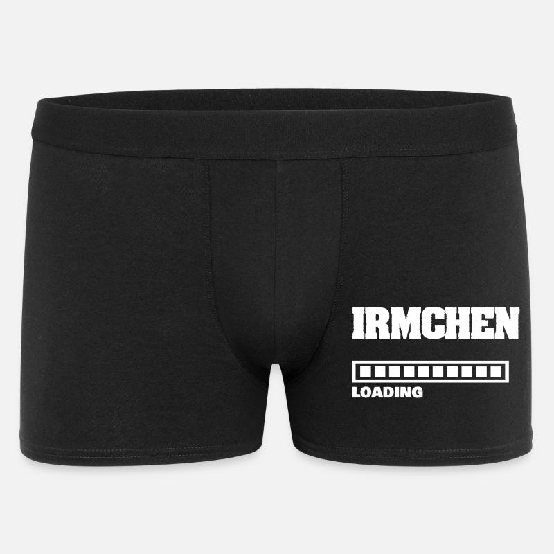 Irmchen - Männer Boxer Shorts - Schwarz