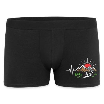 Course sur sentier - Boxer Homme - noir - Devant