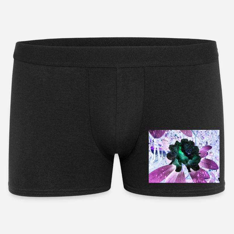 Disposition Hyperflora de Neonblumen - Boxer Homme - noir