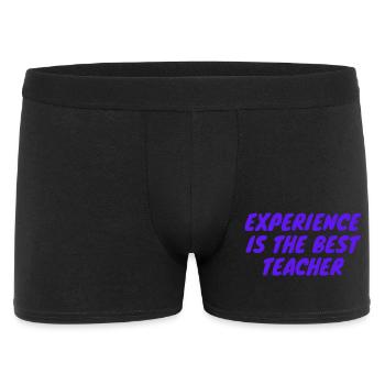 experience_is_the_best_teacher_20260604_181624_ - Men's Boxer Shorts - black - Front