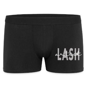 Lash Artist Eyelash Tech Makeup Artist Beauty - Men's Boxer Shorts - black - Front