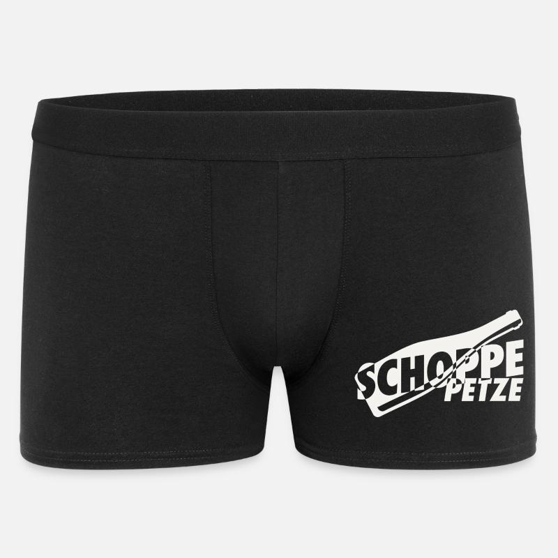 Schoppe-petze - Männer Boxer Shorts - Schwarz