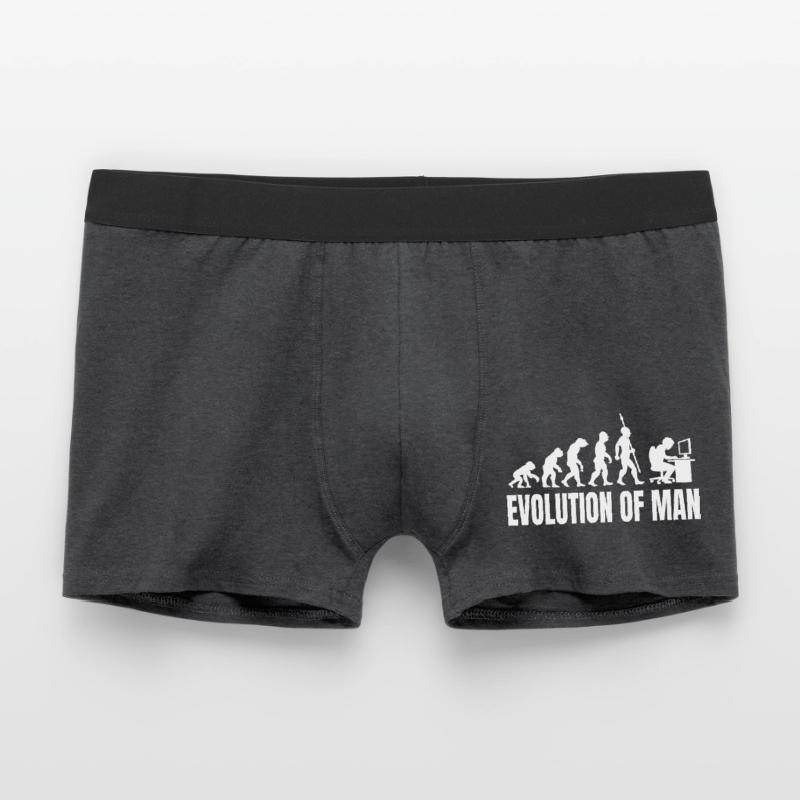 Programmierer Computerfreak Evolution Retro Männer Boxer Shorts