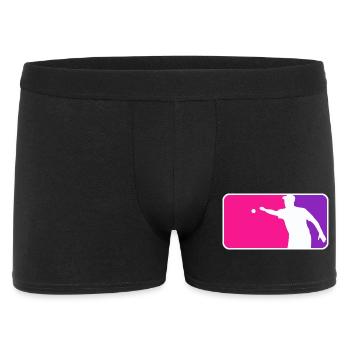 Petanque Boule Petanca Style Major League Rose - Boxer Homme - noir - Devant