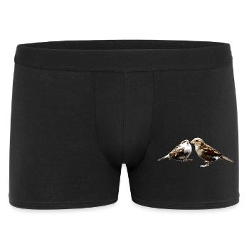 _Joerg_Langhans_2 - Men's Boxer Shorts - black - Front