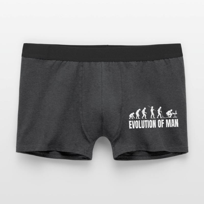 Evolution of Programmer IT Computer Coder Men's Boxer Shorts