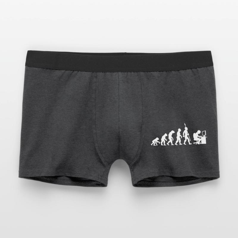 Computer PC Evolution Computer Scientist Programmer Men's Boxer Shorts