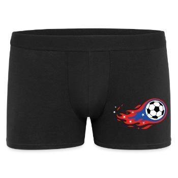Maillot de fan de Football Soccer USA Fireball Comet - Boxer Homme - noir - Devant