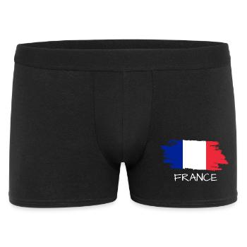 Drapeau français - Boxer Homme - noir - Devant