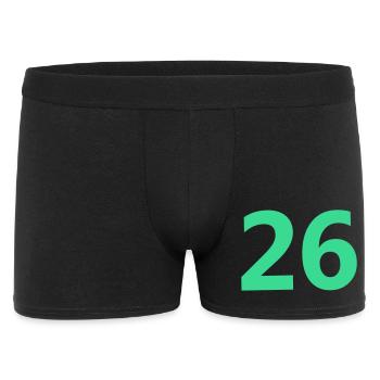 26 - Boxer Homme - noir - Devant