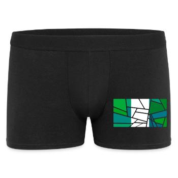 Drapeau Nigeria - Boxer Homme - noir - Devant