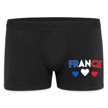 France Flag Gift Men Women France Gift - Men's Boxer Shorts - black - Front