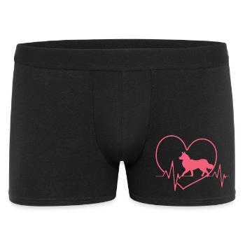 Border Collie - Men's Boxer Shorts - black - Front