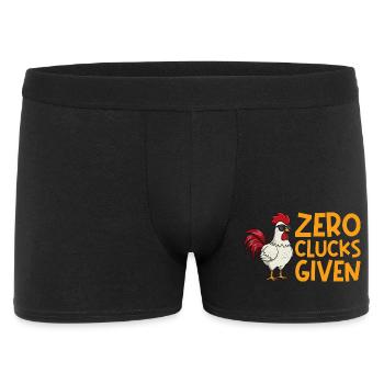 Farmer Rooster Flock Poultry Chicken - Men's Boxer Shorts - black - Front