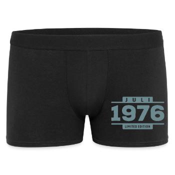 Limited Edition July 1976 Geburtstag Geschenk - Männer Boxer Shorts - Schwarz - Vorne