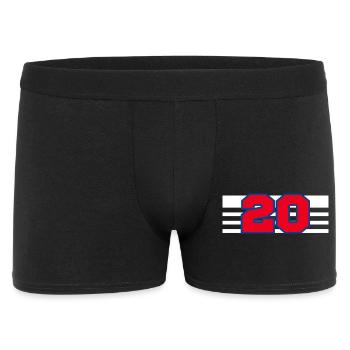 Numéro 20 France - Boxer Homme - noir - Devant