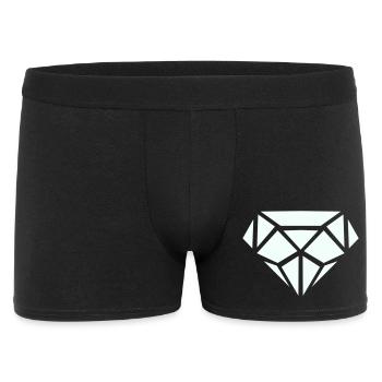 Diamond - Men's Boxer Shorts - black - Front