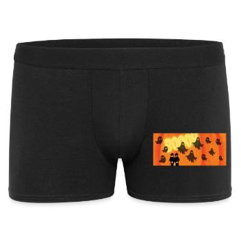 Halloween_Geister - Boxer Homme - noir - Devant