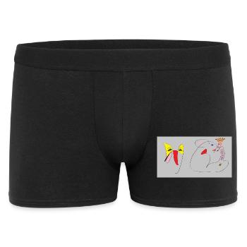 An Awkward First Date - Men's Boxer Shorts - black - Front
