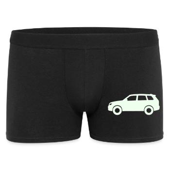 Pastel Car Silhouette - Men's Boxer Shorts - black - Front