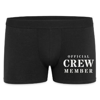 Sécurité officielle de l’équipe Stencil Event - Boxer Homme - noir - Devant