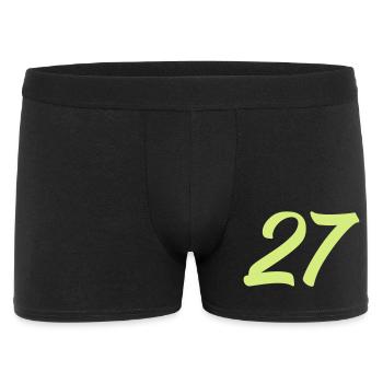 27- - Men's Boxer Shorts - black - Front