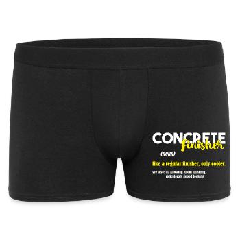 Concrete Concrete Paver Concrete Mixer - Men's Boxer Shorts - black - Front