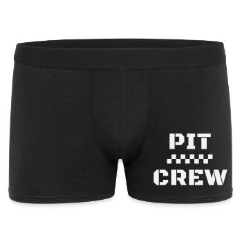 Équipe de course de Pit Crew Motorsport Course aux stands - Boxer Homme - noir - Devant